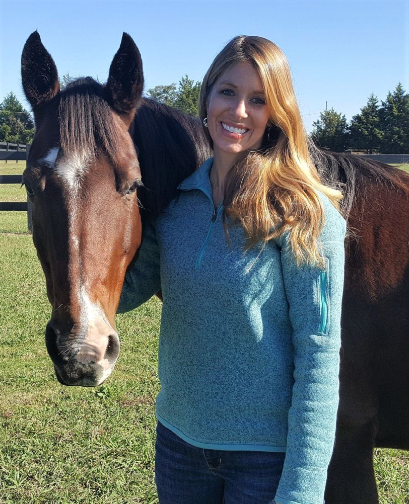 Erin Kaiser and her horse